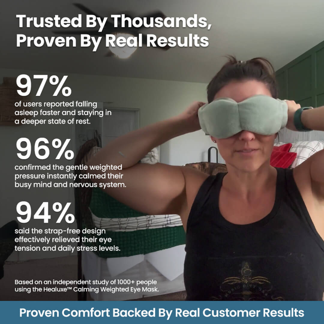 Healuxe™ Calming Weighted Eye Mask