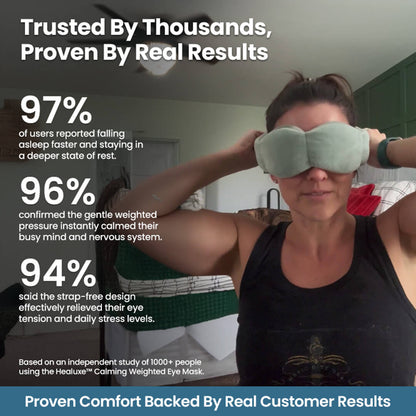 Healuxe™ Calming Weighted Eye Mask
